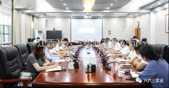 中南大學(xué)、江西師范大學(xué)一行來八六三考察